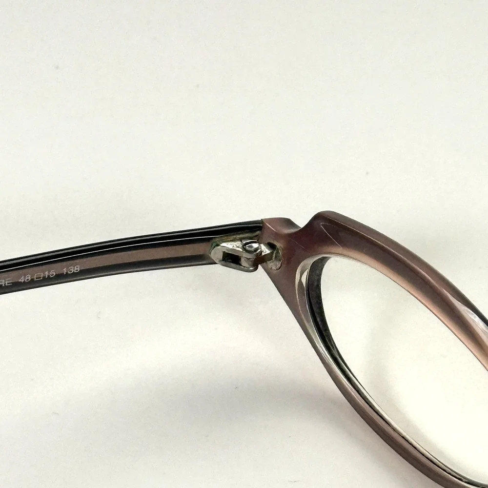 Jean Lafont Paris Bizarre 917 Eyeglasses Frame‎ Only 48-15-138 Black/Purple Oval